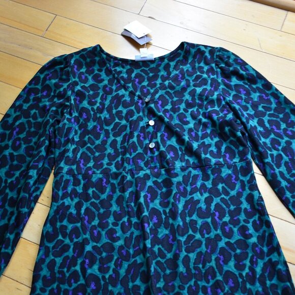 J. Jill Lightweight Ponte Knit Midi Dress NWT - Picture 4 of 14